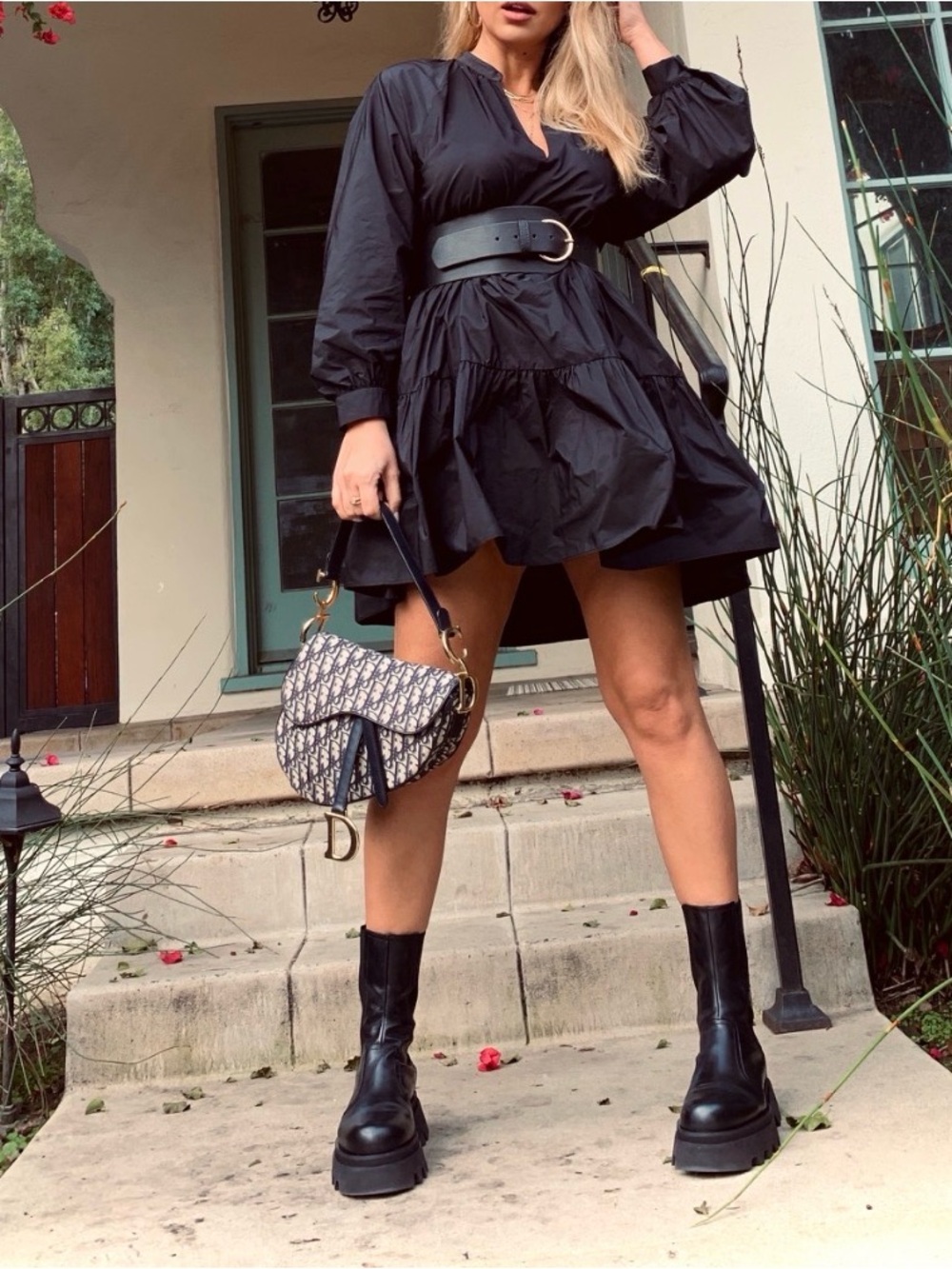 Zara black dress